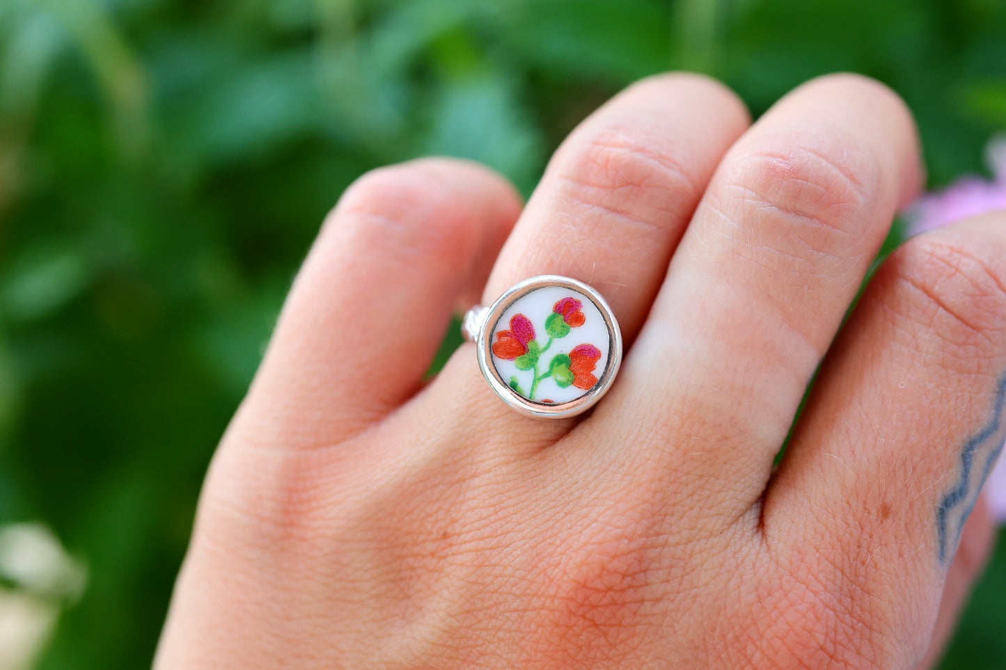 Size 6.25- Handcrafted Sterling ring