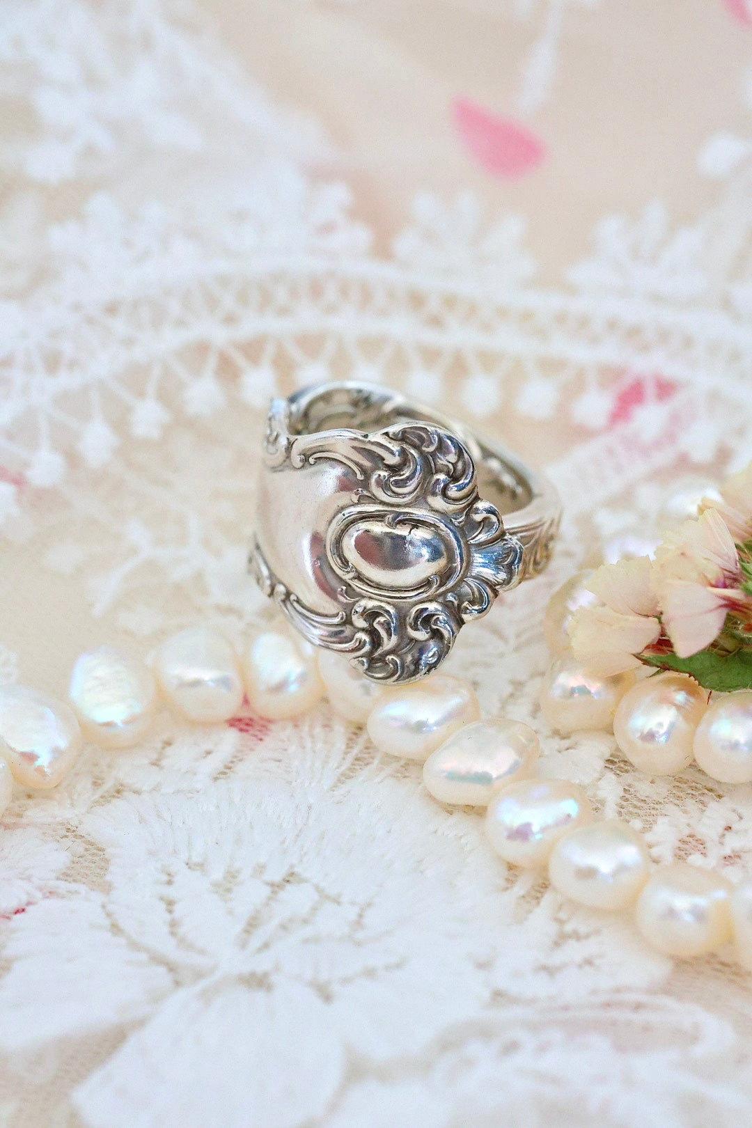 Size 9- Silver Plated Ring