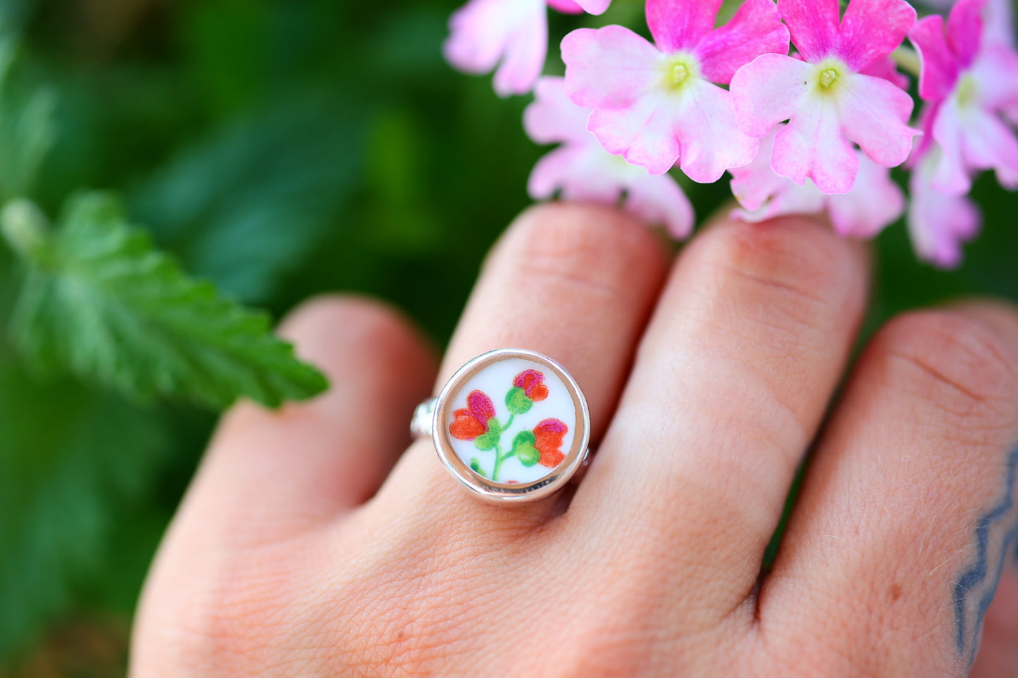 Size 6.25- Handcrafted Sterling ring