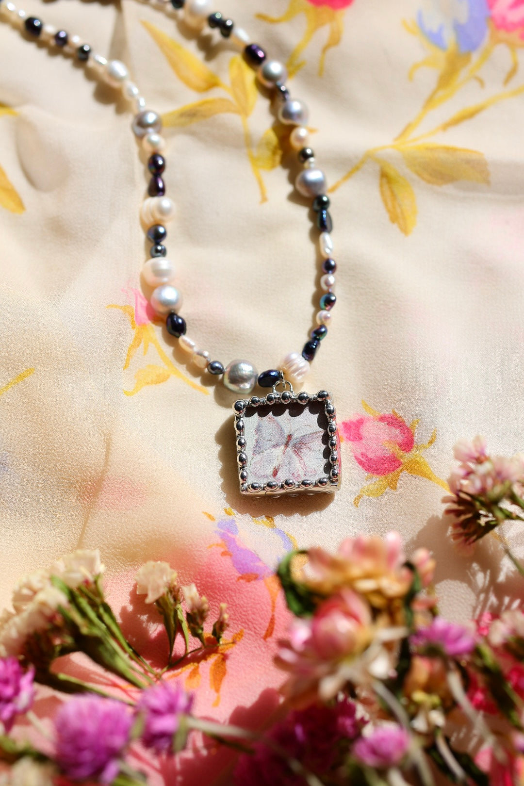 Antique Postage on Pearls