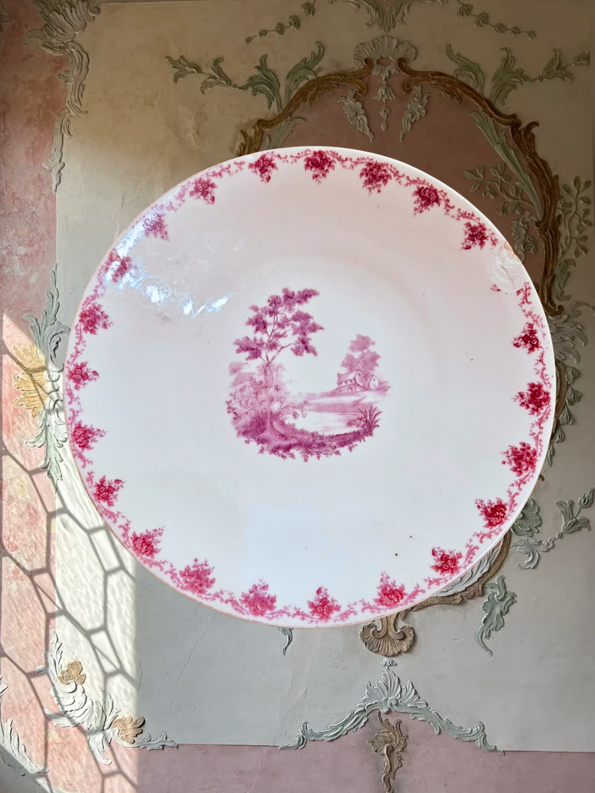 Antique Pink Petal Blossoms