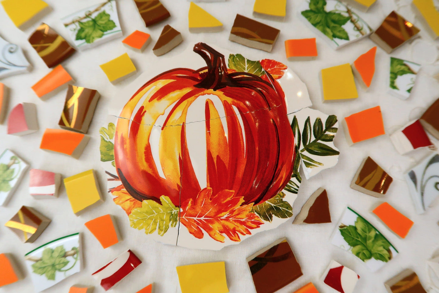 Circle Shape - Manly Pumpkin
