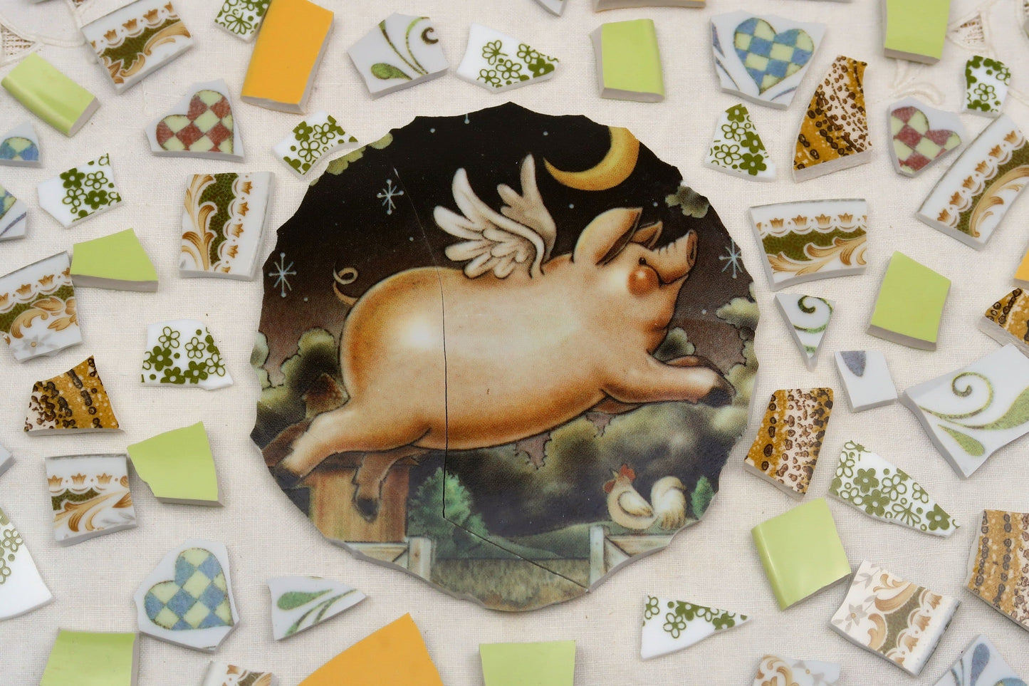 Piggy Possibilities - Circle Shape