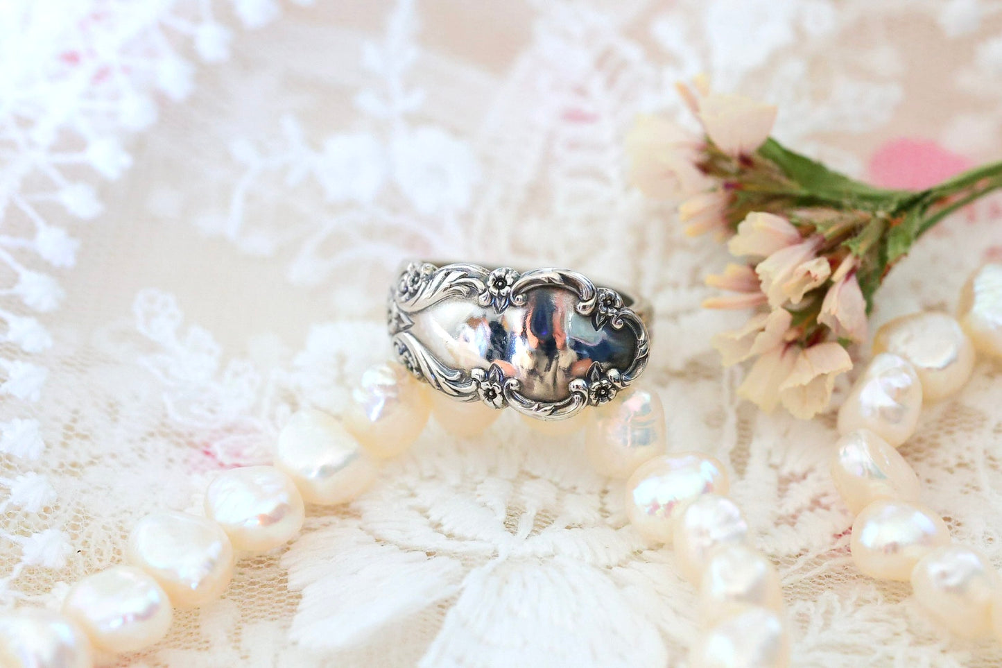 Size 8- Sterling Silver Ring