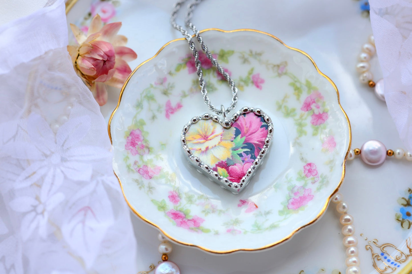 Chintz Heart of Gold