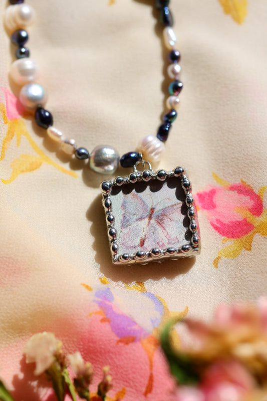 Antique Postage on Pearls