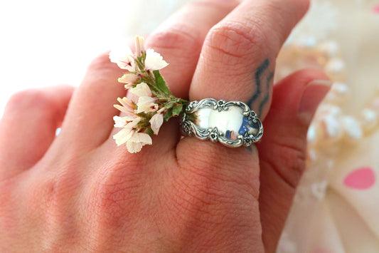 Size 8- Sterling Silver Ring