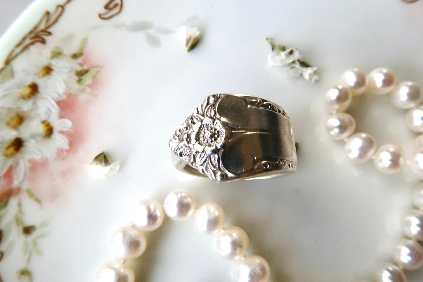 Vintage Spoon Ring (7.25 Ring Size)