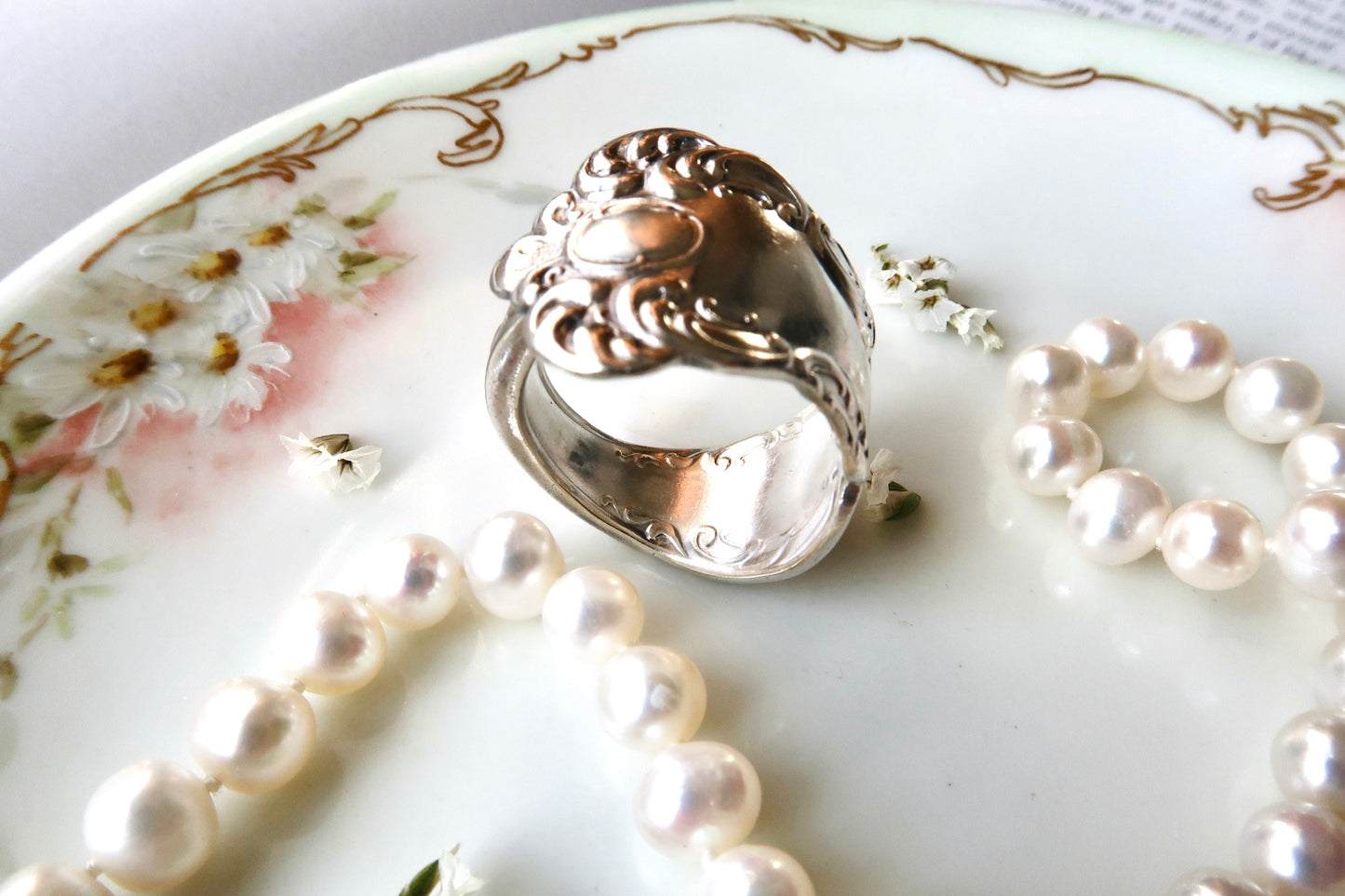 Vintage Spoon Ring (9.5 Ring Size)