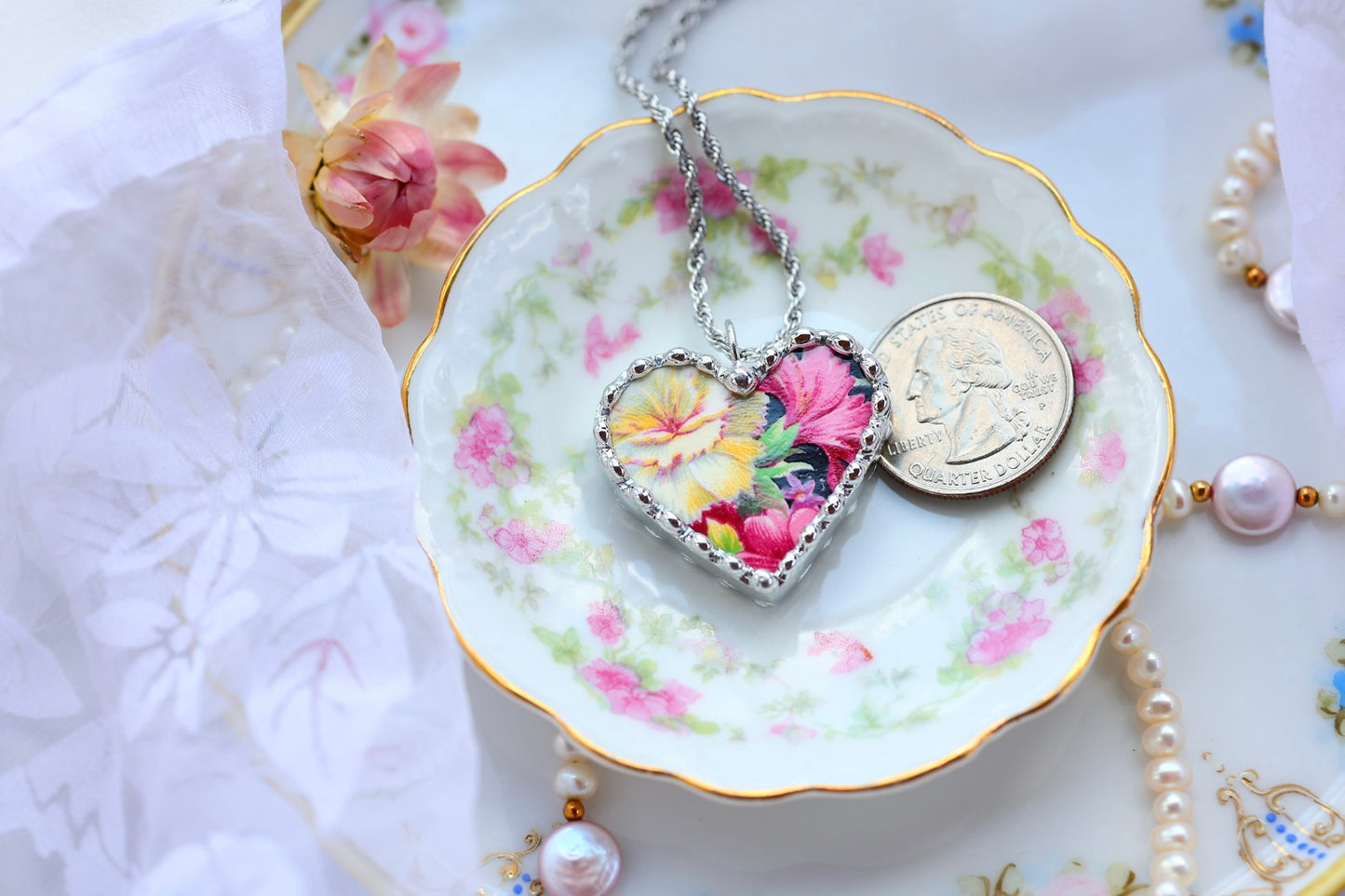 Chintz Heart of Gold