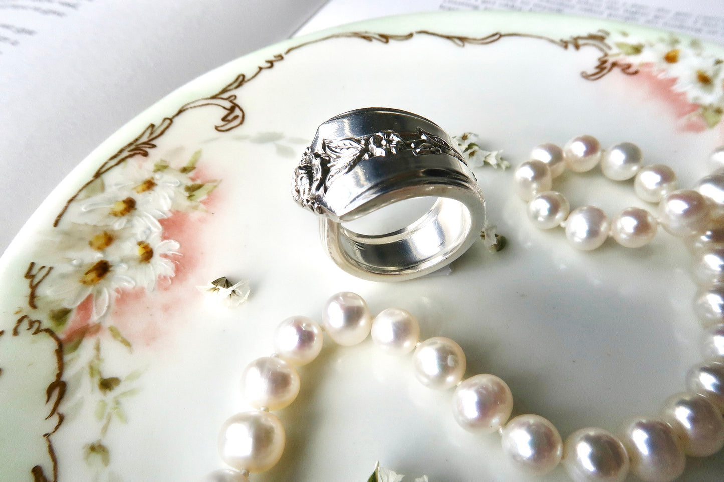 Vintage Spoon Ring (5.75 Ring Size)