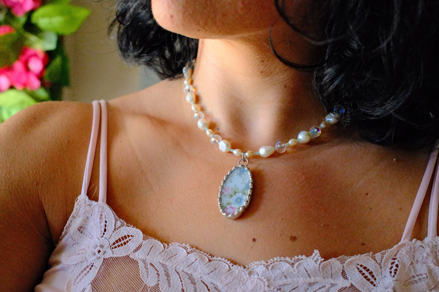 Pearls of Blue Lace