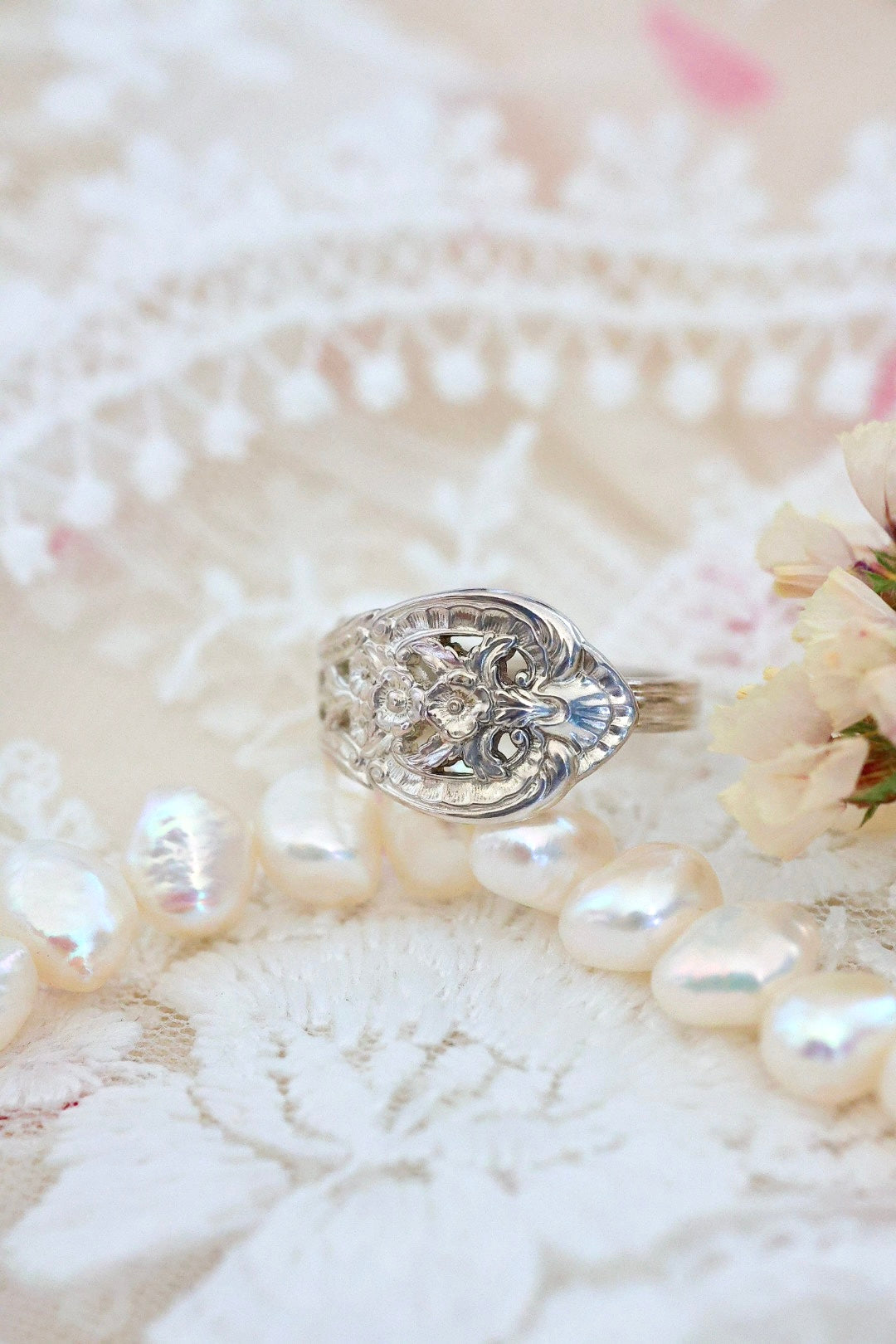 Size 7.5- Sterling Ring