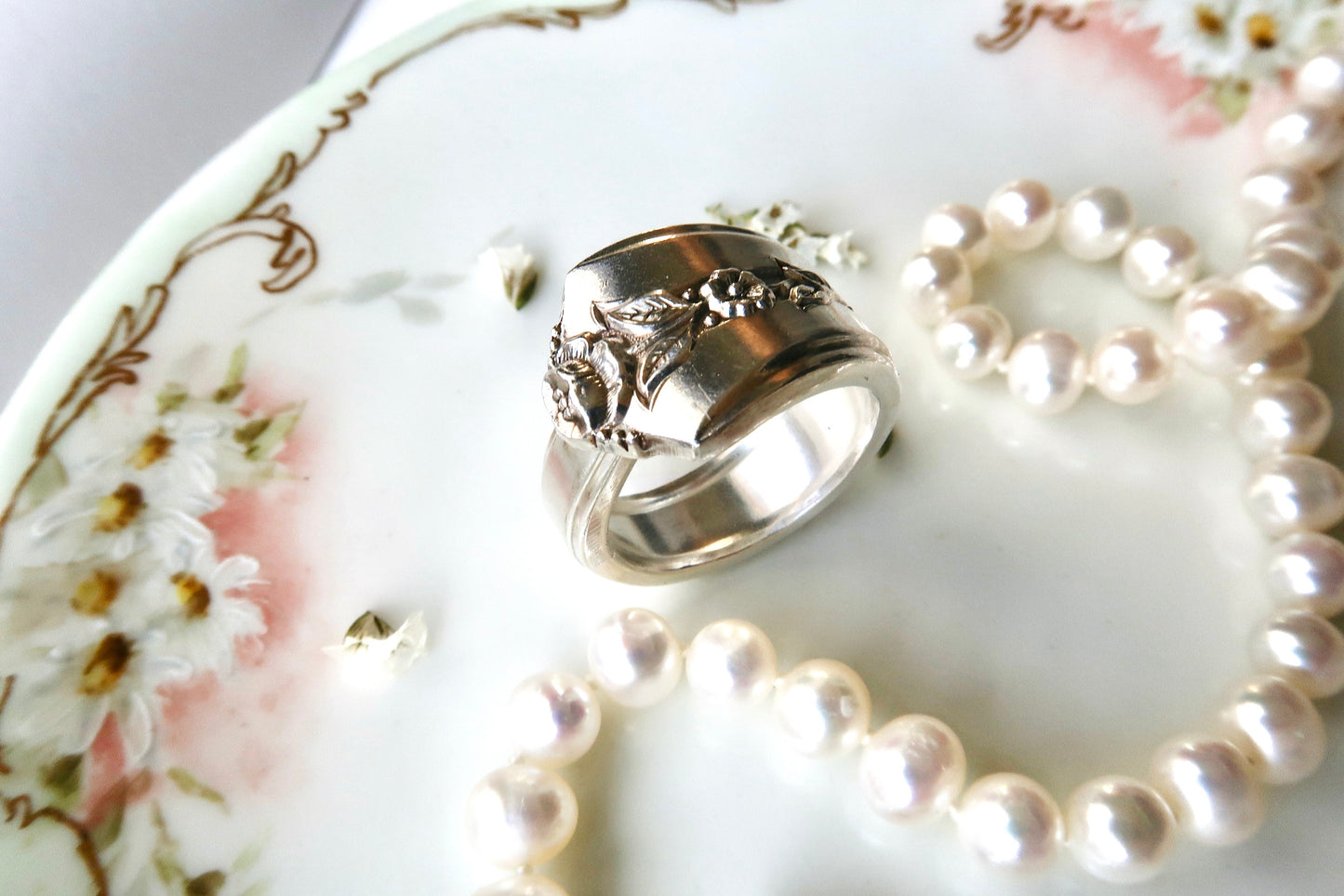 Vintage Spoon Ring (8.75 Ring Size)