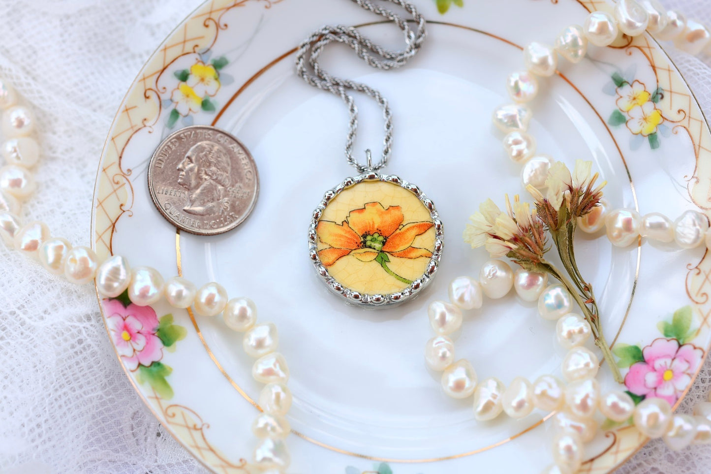 1927~ Yellow Pastel Poppy