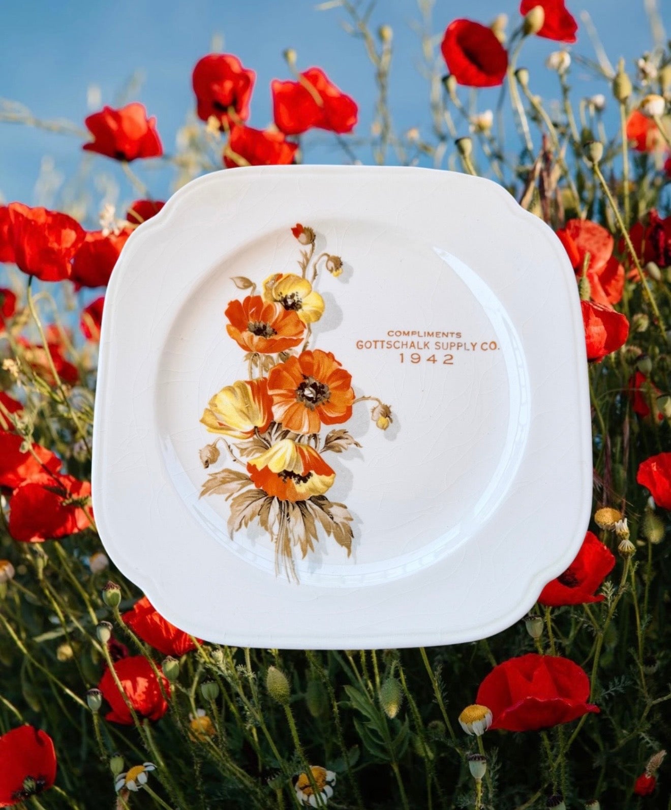 1942 Pairing Poppies