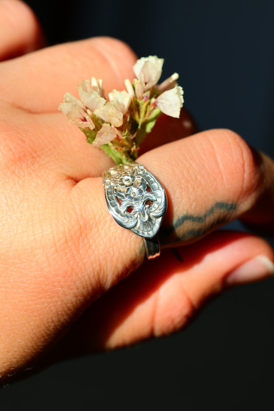 Size 7.5- Sterling Ring