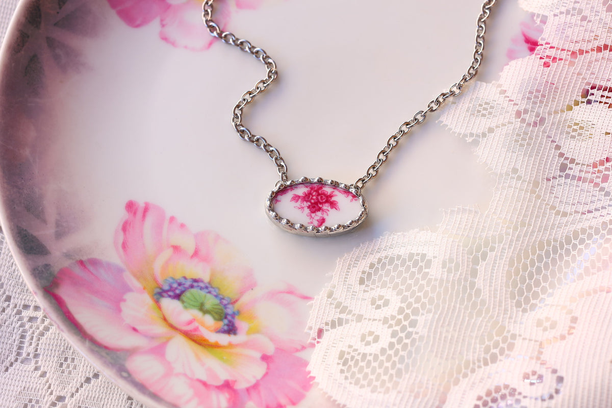 Antique Pink Petal Blossoms