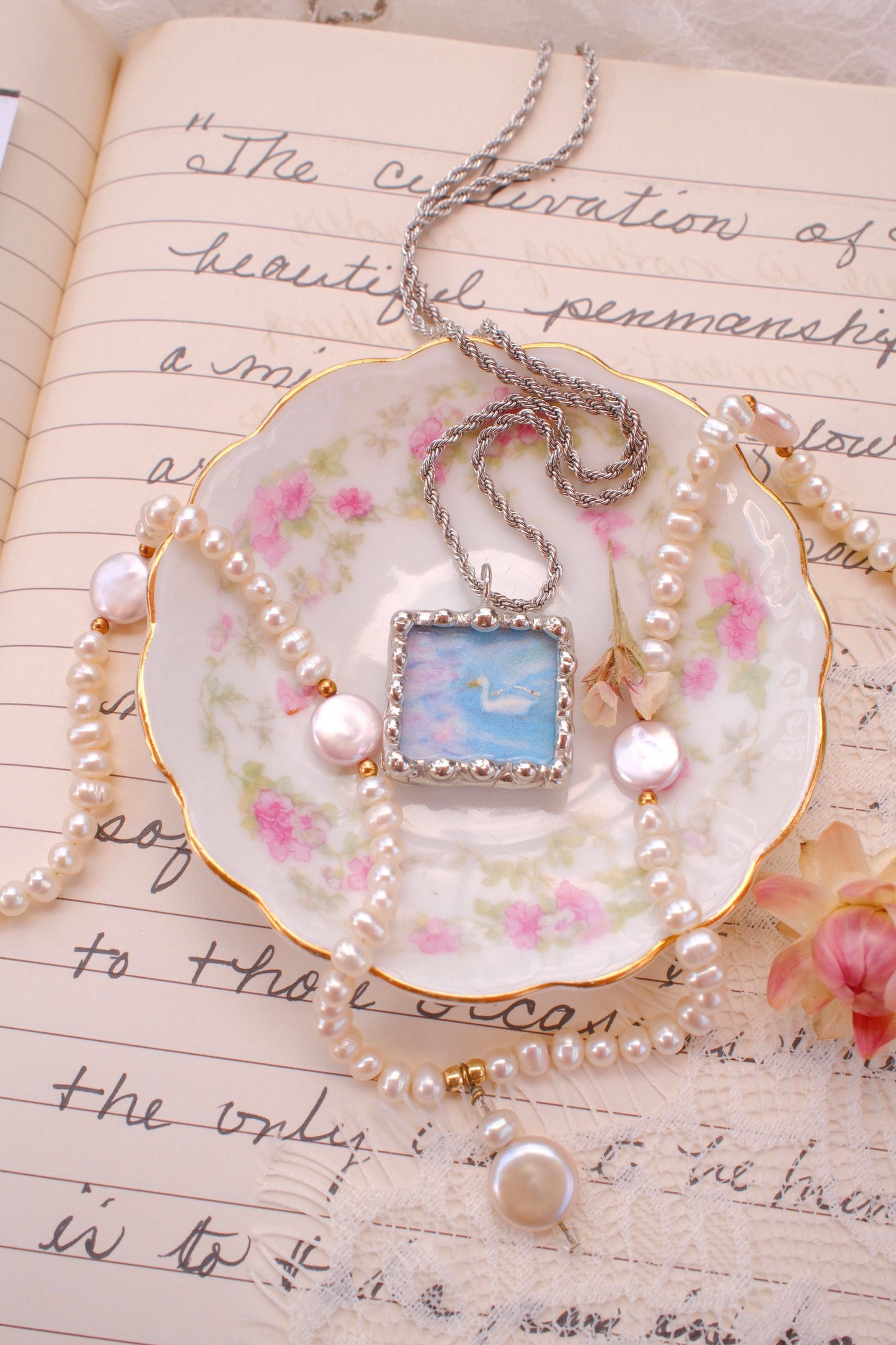 Vintage Swan Lake