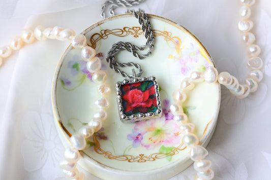 Card of Vintage Roses