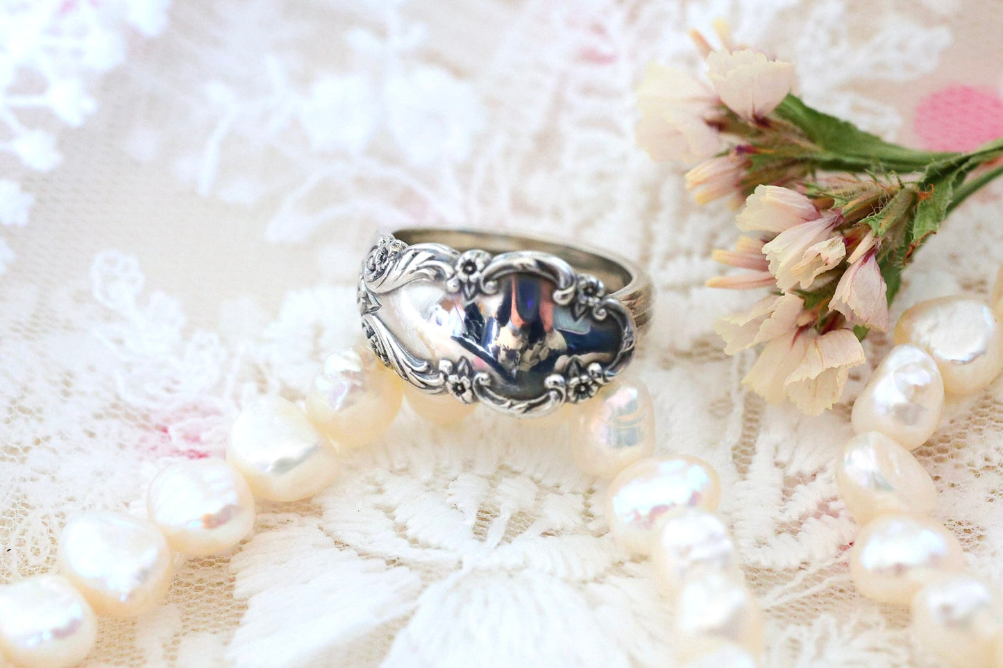 Size 8- Sterling Silver Ring
