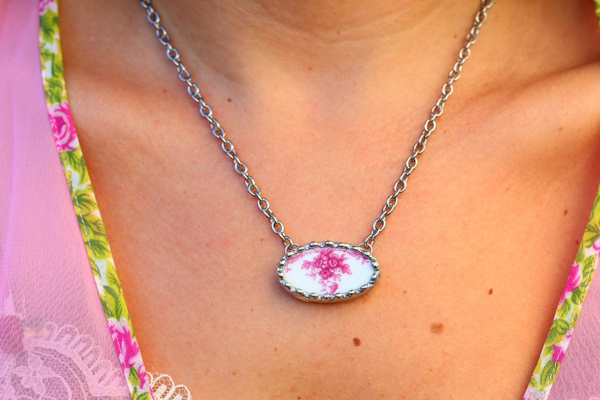 Antique Pink Petal Blossoms