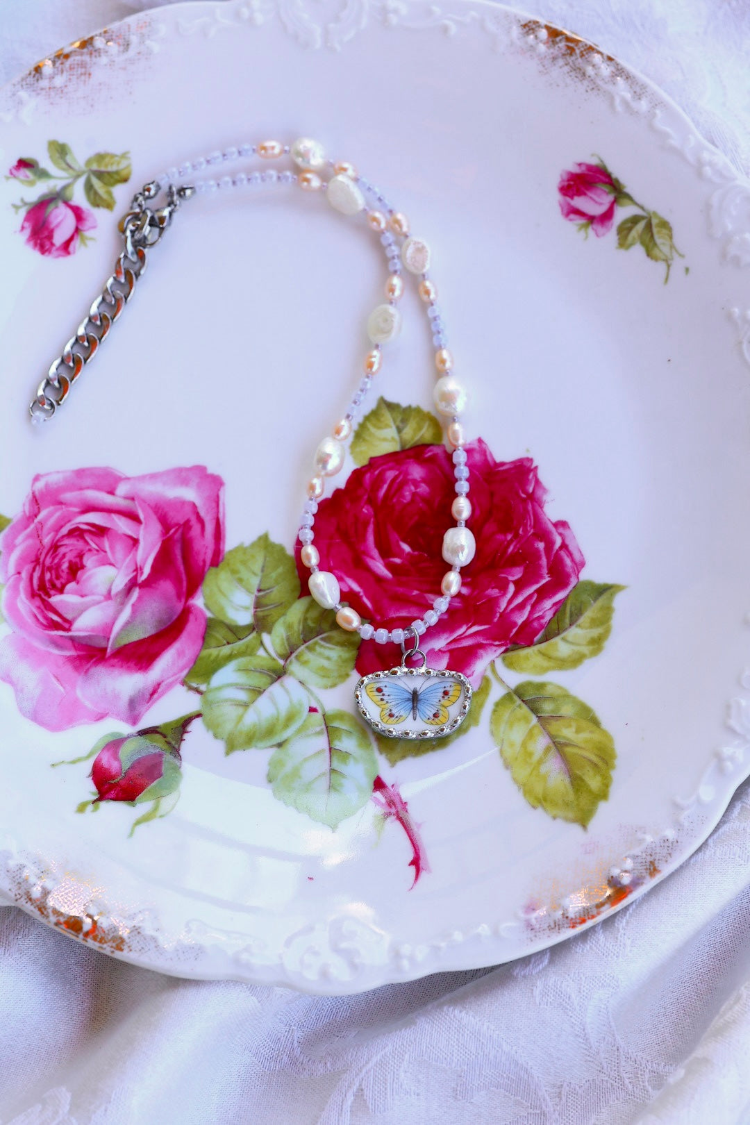 Pearls of Butterfly Swirls