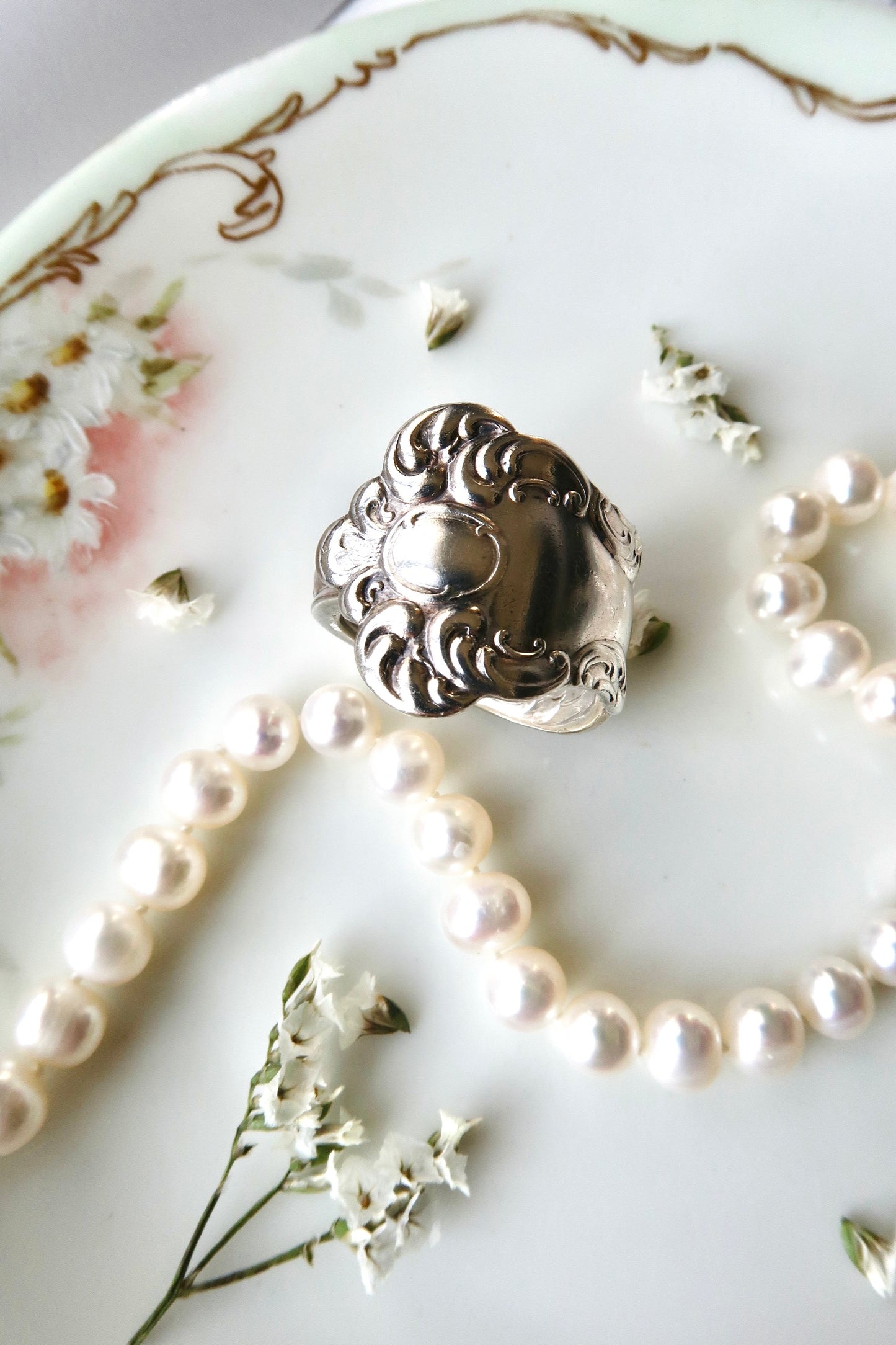 Vintage Spoon Ring (9.5 Ring Size)