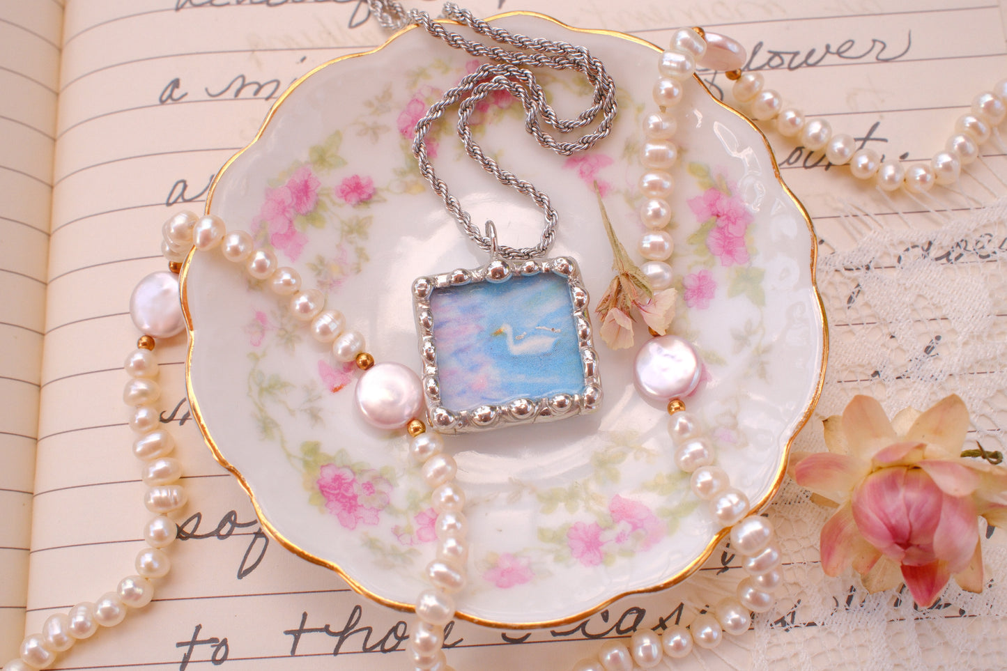 Vintage Swan Lake