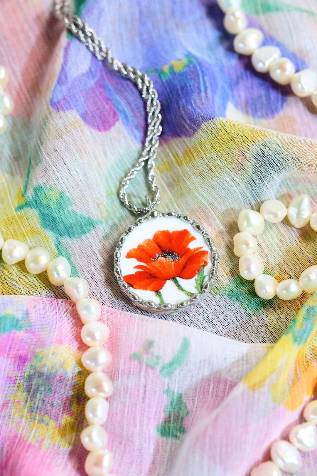 Red Petal Poppies