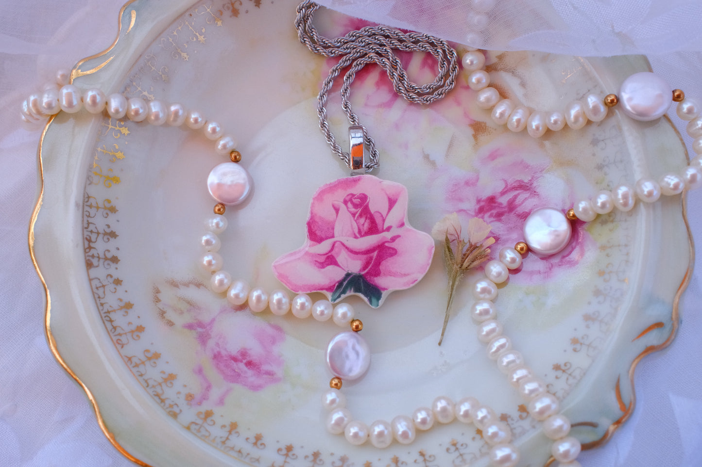 Cuts of Roses in Bloom