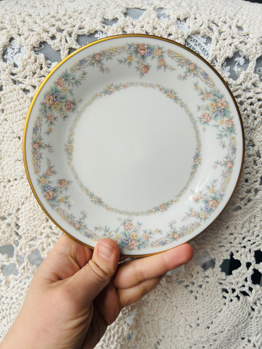 Soft Floral Tea Plate