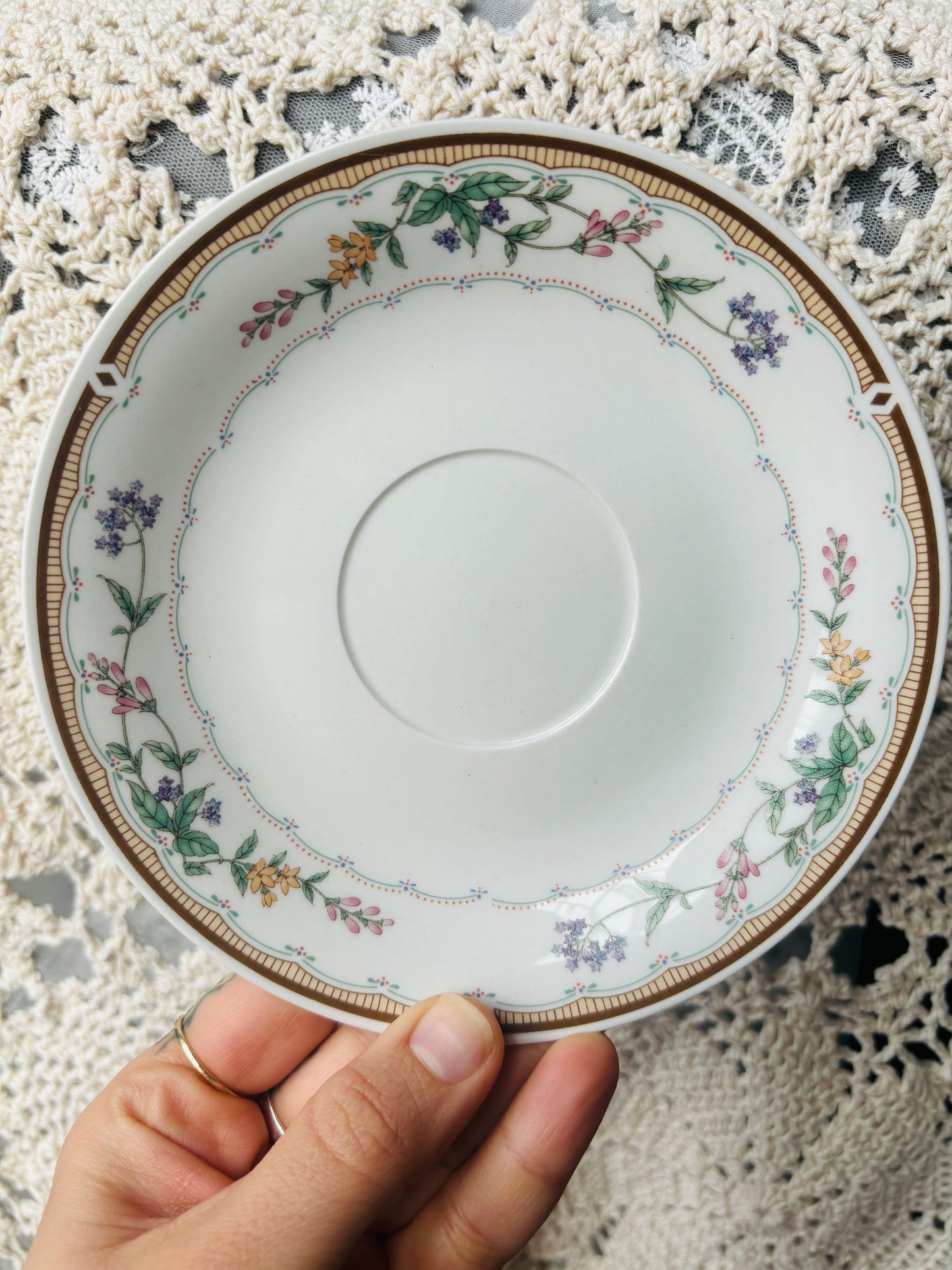 Wildflower Fields Tea Plate