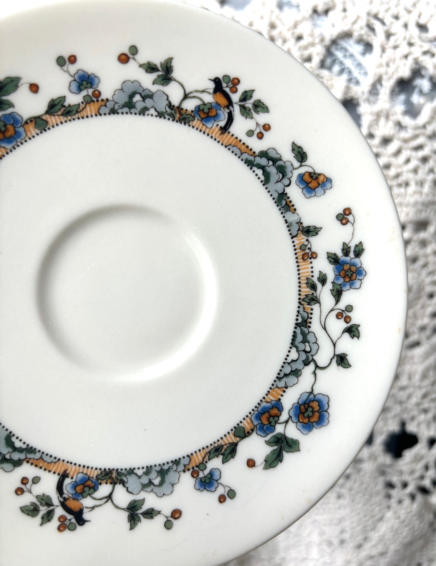 Light Blue Hues Tea Plate