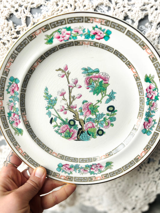 Oriental Flower Plate