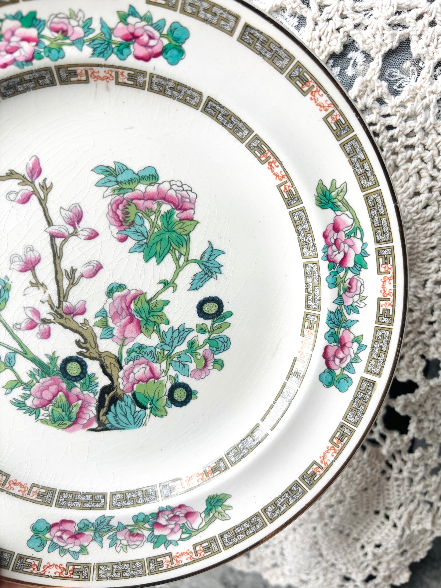 Oriental Flower Plate