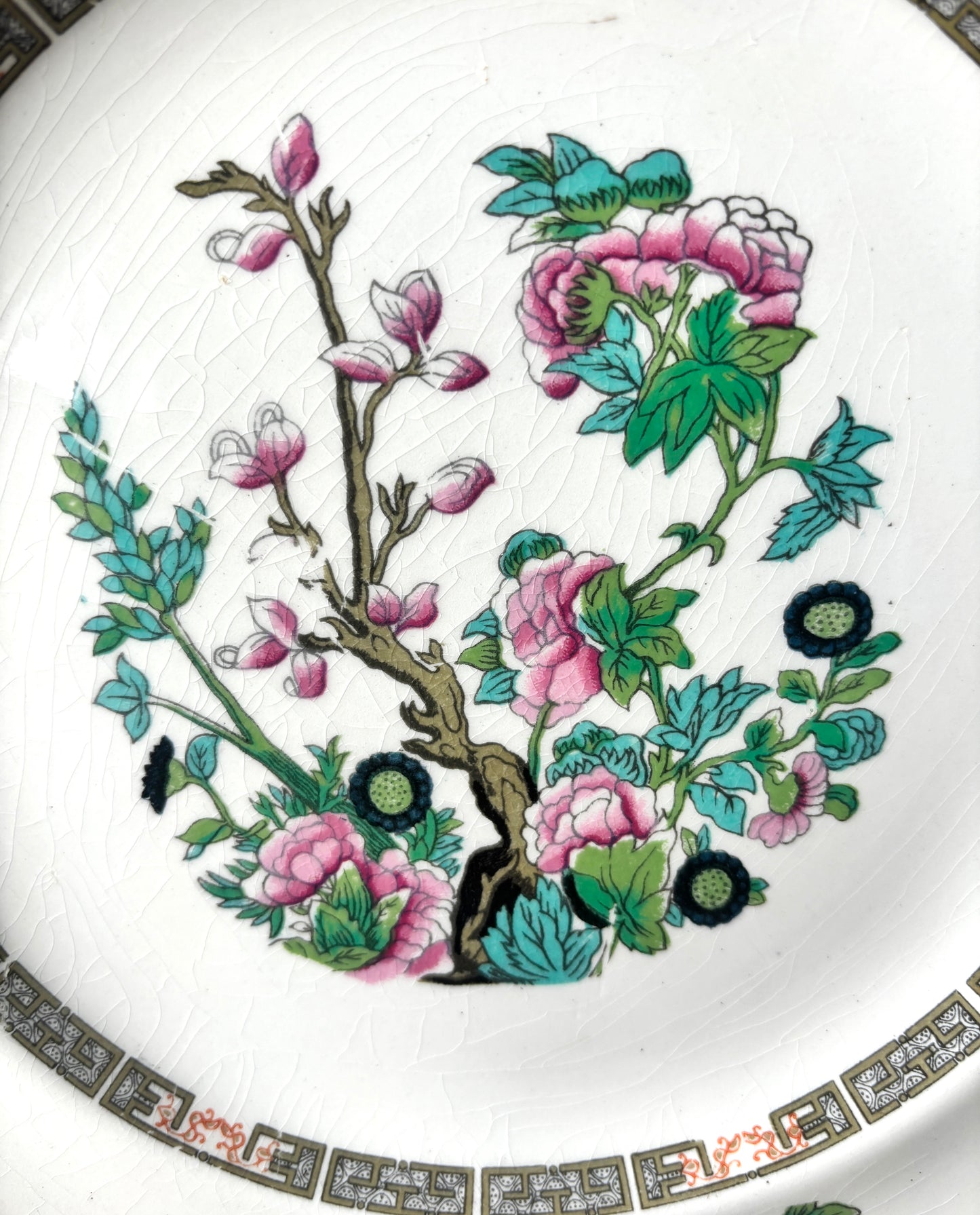 Oriental Flower Plate